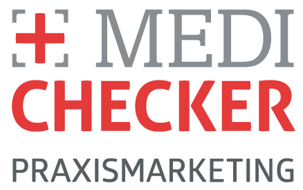 Medichecker Praxismarketing Logo