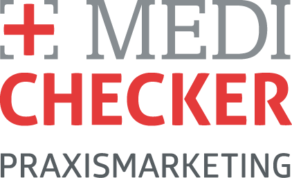 Medichecker Praxismarketiung Logo